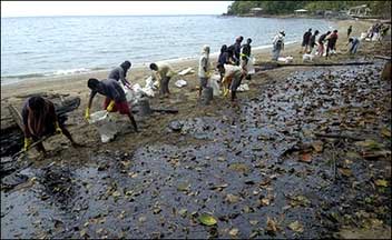 Petron Oil Spill in the Philippines