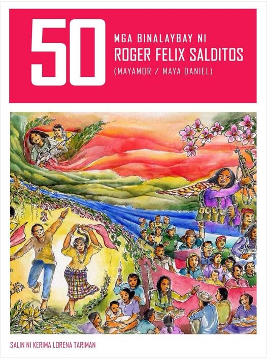 Cover of Mayamor (Felix Salditos) collection of poems translated by Kerima Lorena Tariman