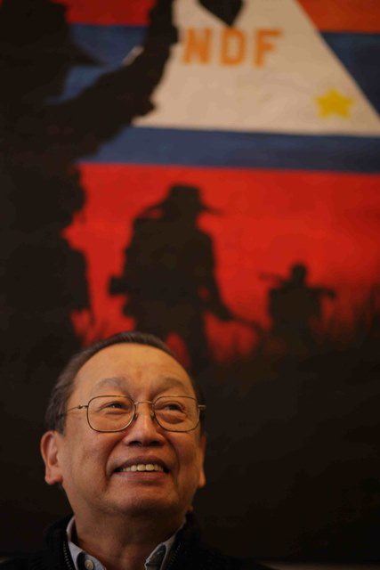 Jose Maria Sison in a 2013 photo (Kiri Photo Shoots Joma Sison)