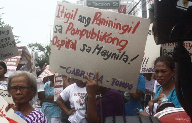 Mothers seek return of free medical services in Manila hospitals