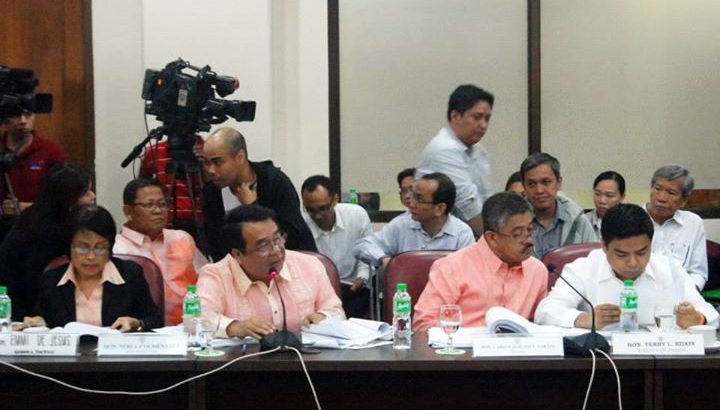 Impeachment raps declared sufficient in form after tense deliberations