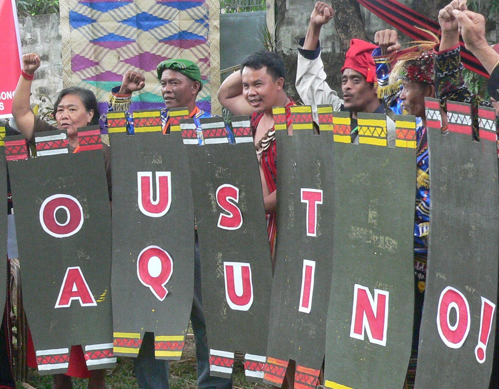 Katribu call for Aquino ouster 2