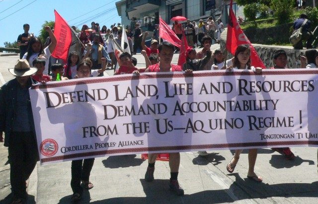 Northern folk marches in Manila to oppose Apec’s ‘disastrous’ agreements
