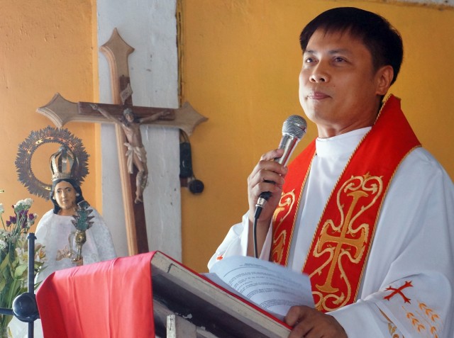 Fr. Joyohoy (Photo by J. Ellao / Bulatlat.co)