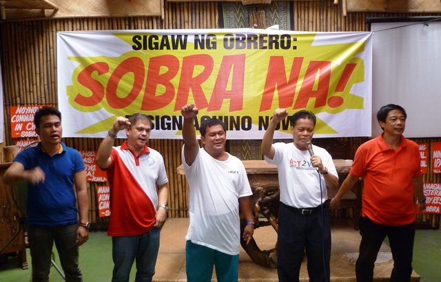Workers form Aquino Resign alliance
