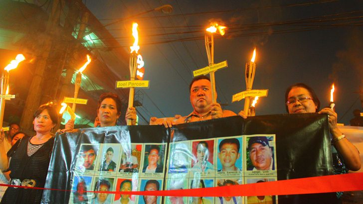 Kin, journos call for justice for Ampatuan Massacre victims