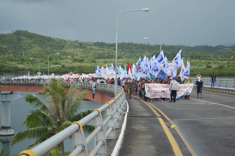 People Surge survivors march