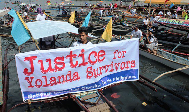 Yolanda fluvial parade