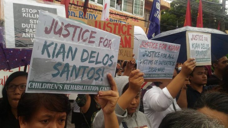 ‘Justice for Kian’ | Groups rally for slain victims of War on Drugs