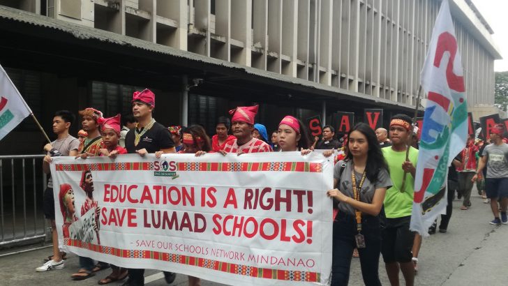 Elsewhere schooling: The Lumad bakwit school in the national university*