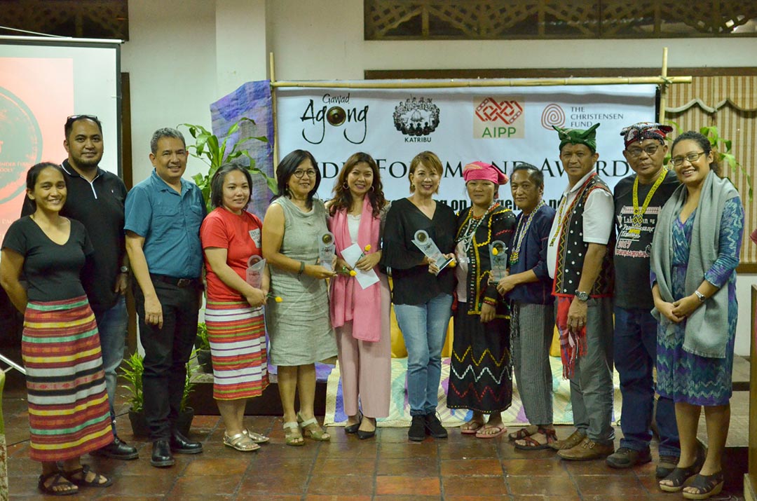 GawadAgong2018 awardees