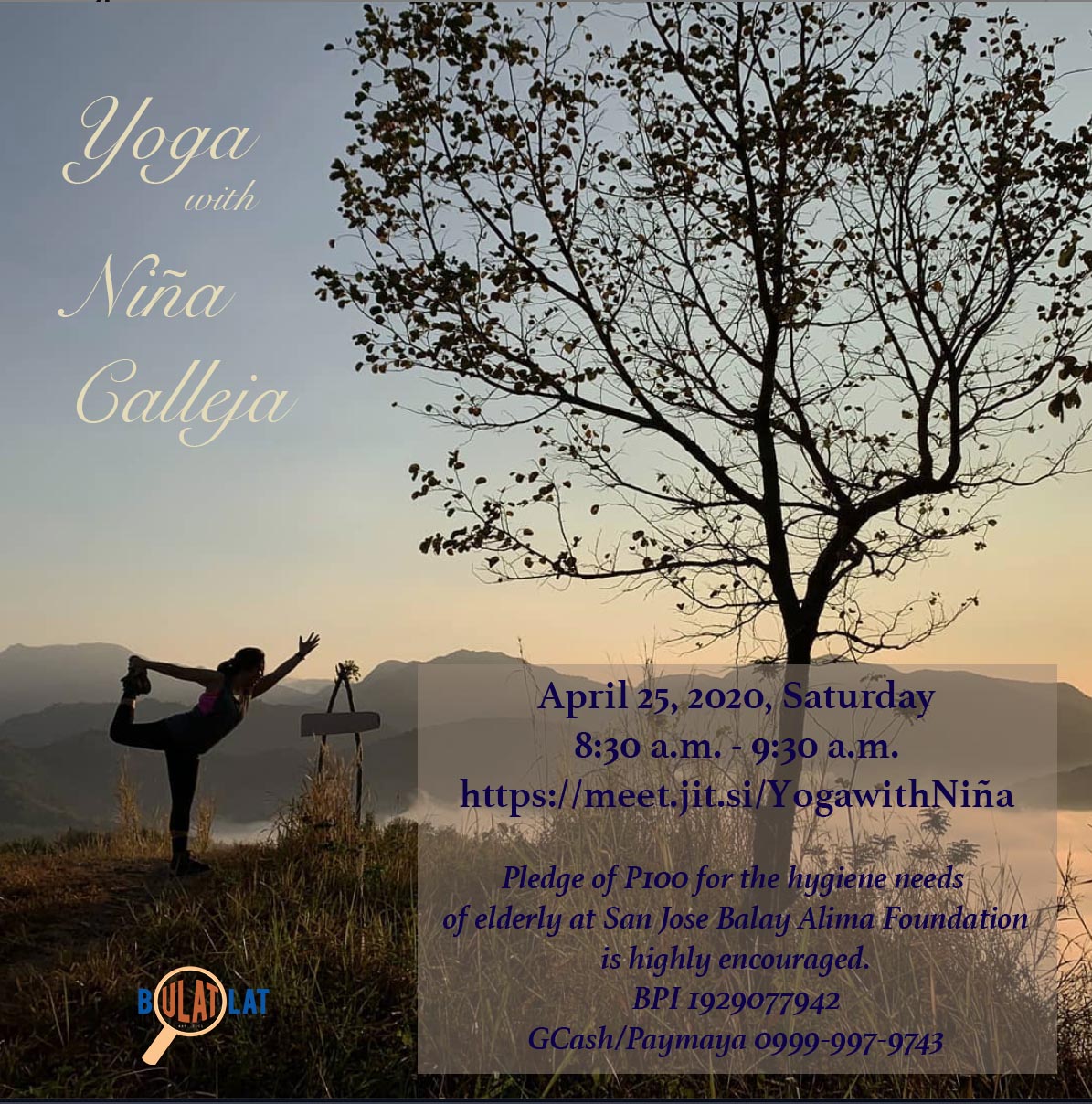 April 25 yoga