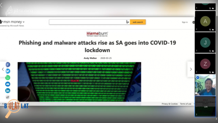 Bulatlatan: COVID-themed cyber attacks and how to protect yourself