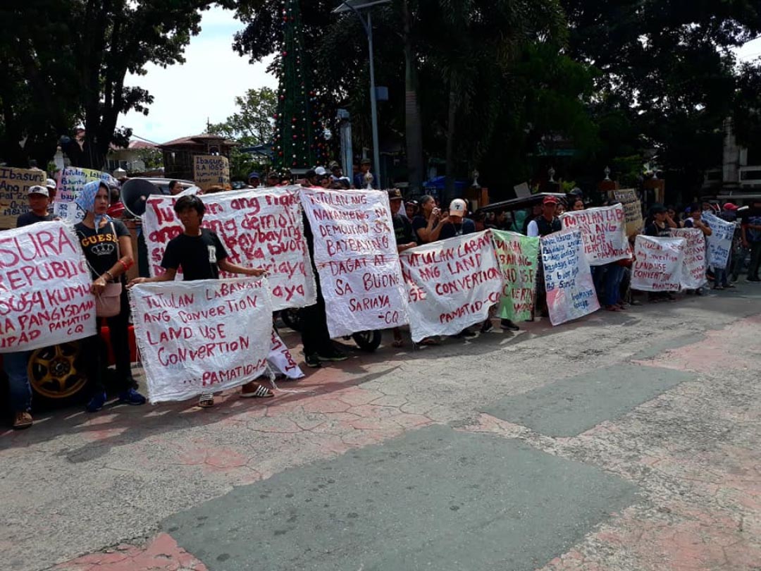 Sariaya residents oppose SMC projects copy