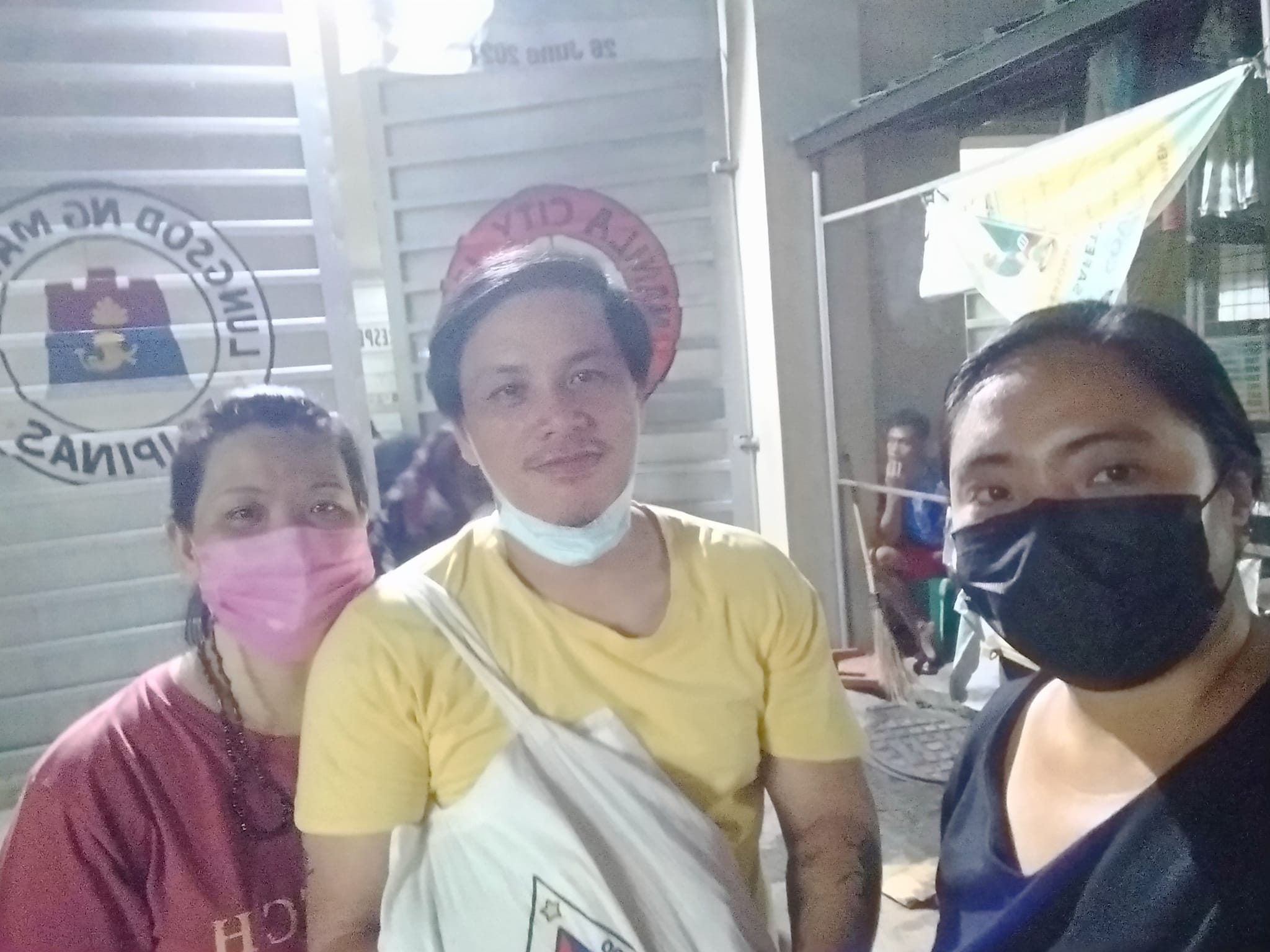 kathy with the couple