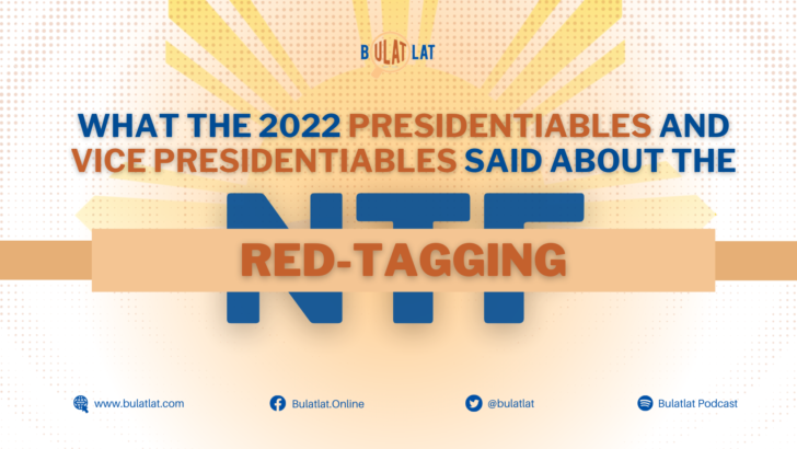 What presidential and VP bets say about red-tagging