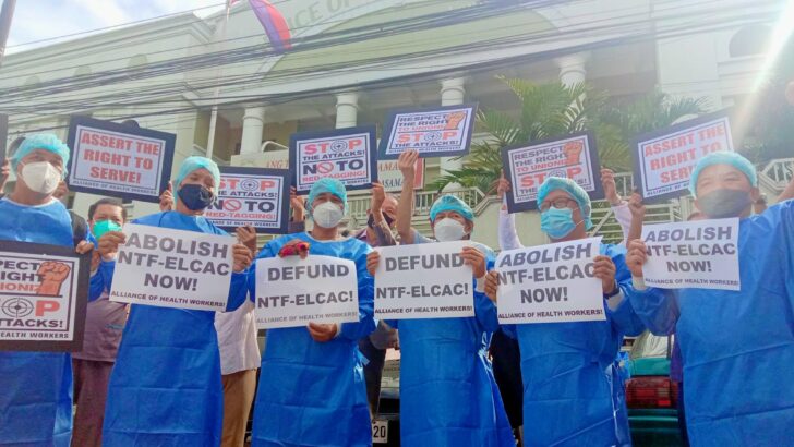 Health workers push back against Badoy’s red-tagging