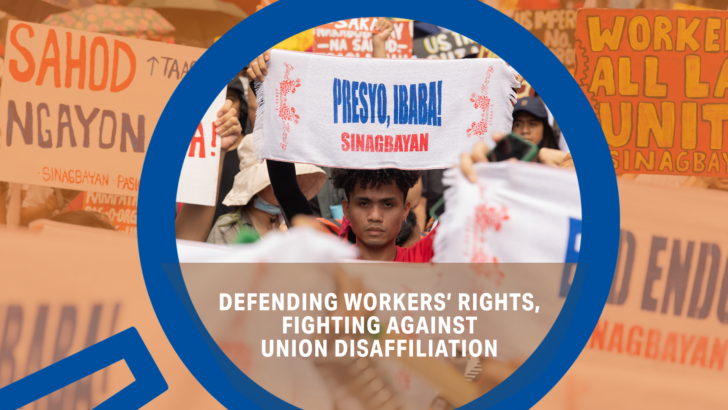 Workers in Southern Tagalog push back for labor rights