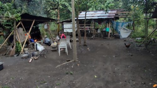 The Dumagats stay here after tending to their farm. Taken on February 21, 2023. (Photo by Daniel Asido / Bulatlat)