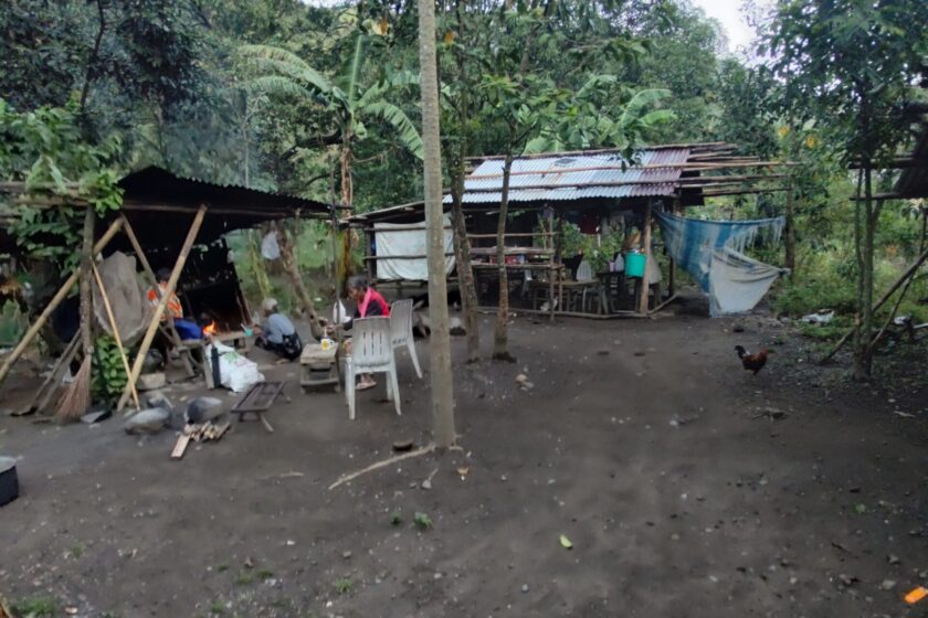 The Dumagats stay here after tending to their farm. Taken on February 21, 2023. (Photo by Daniel Asido / Bulatlat)
