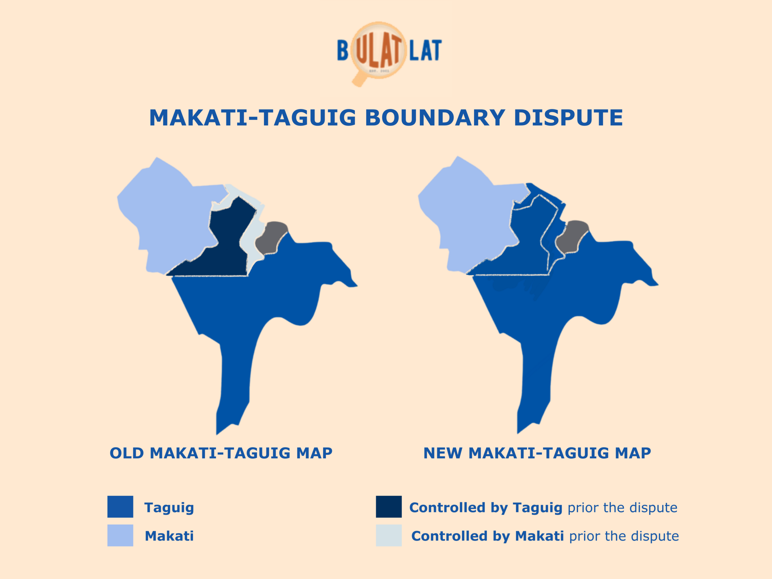 Makati-Taguig Map
