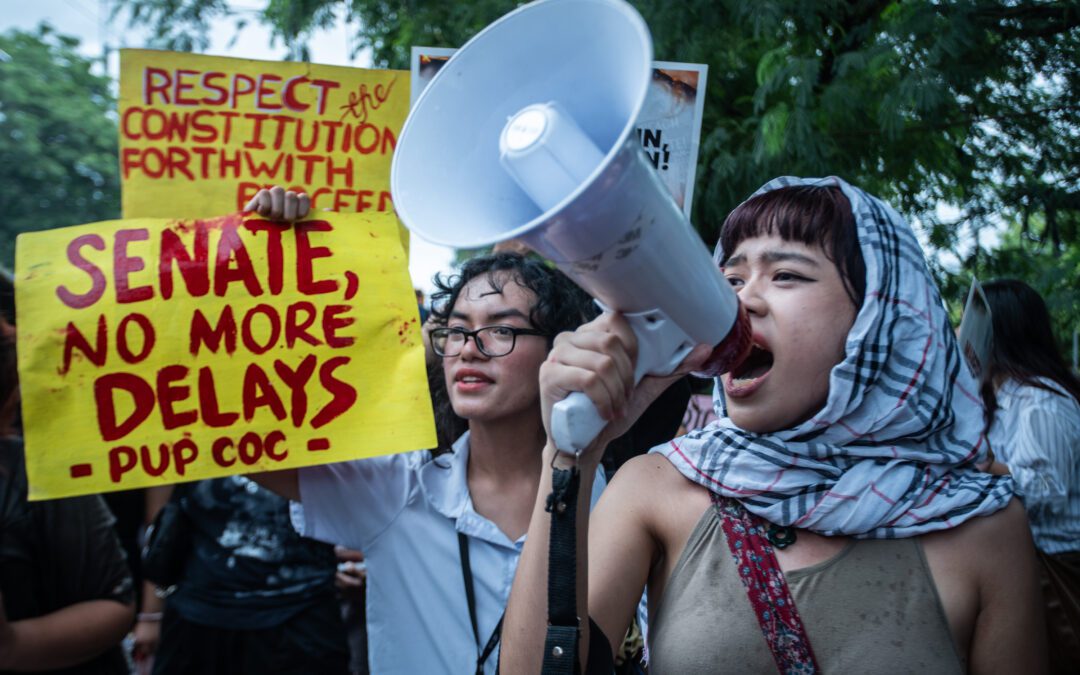 Youth on the march against corruption