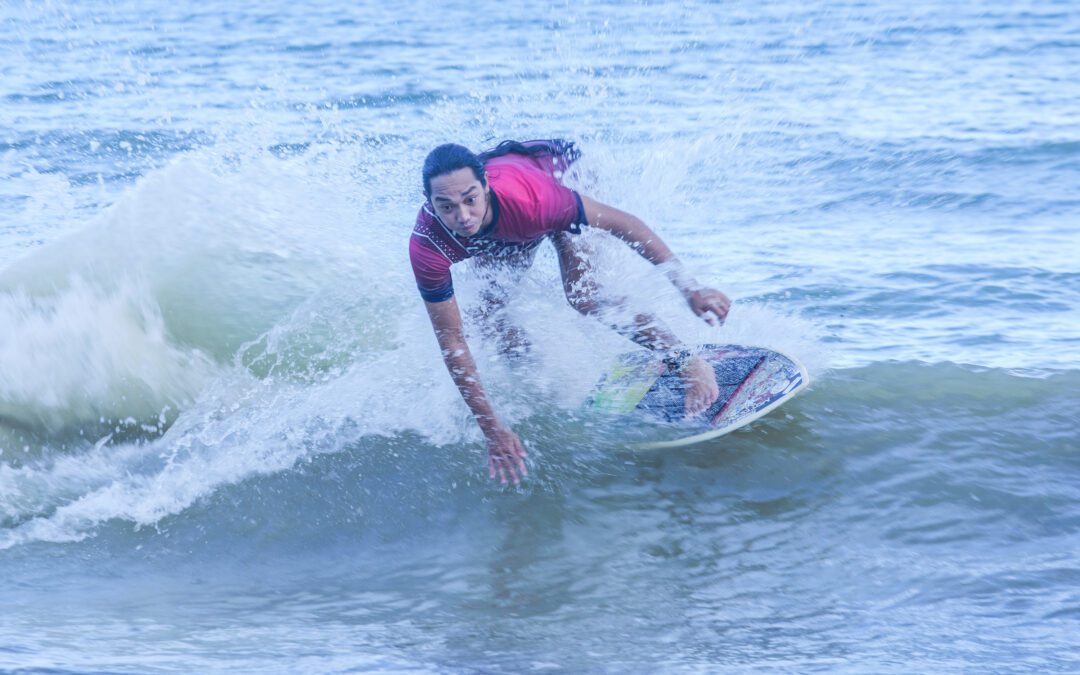 Riding the waves