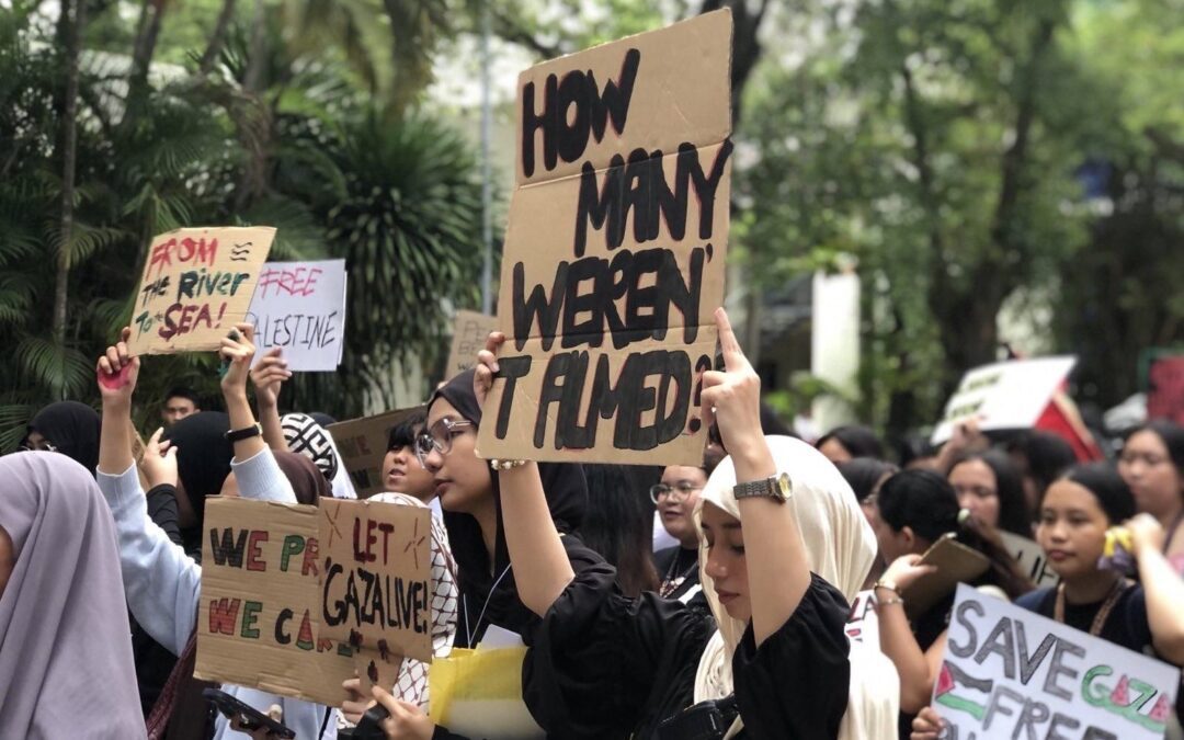 NEWS IN PICTURES | Cagayan de Oro students in solidarity with Palestine