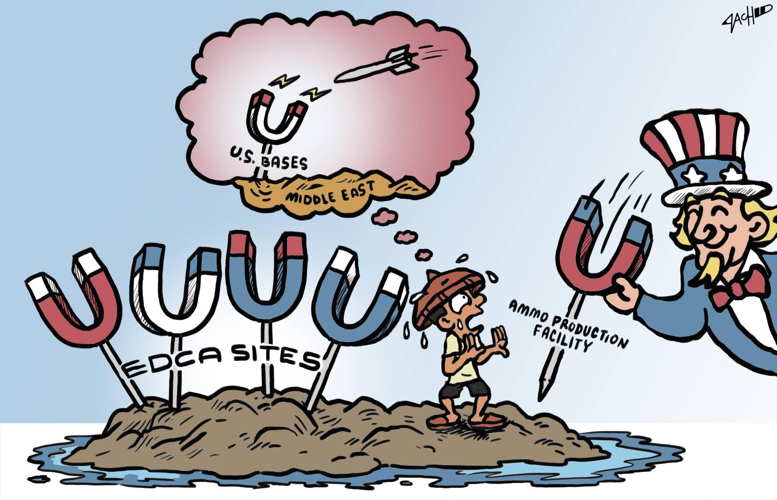 Attracting danger